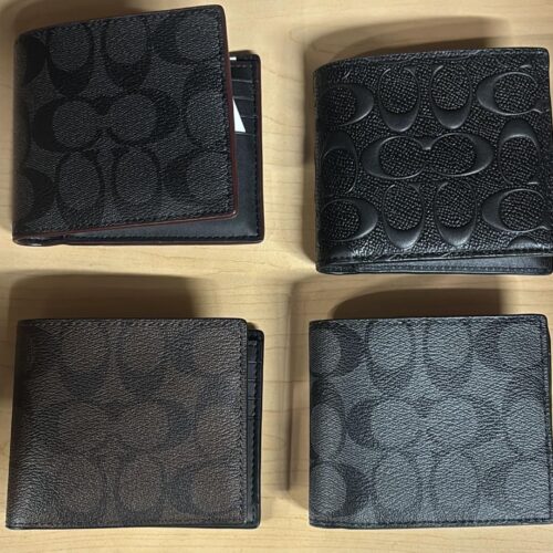 CAJA MASTER DE 24 CARTERAS COACH HOMBRE